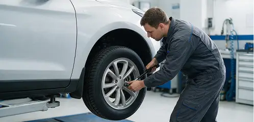 Шиномонтаж от KAMA TYRES шаг 4