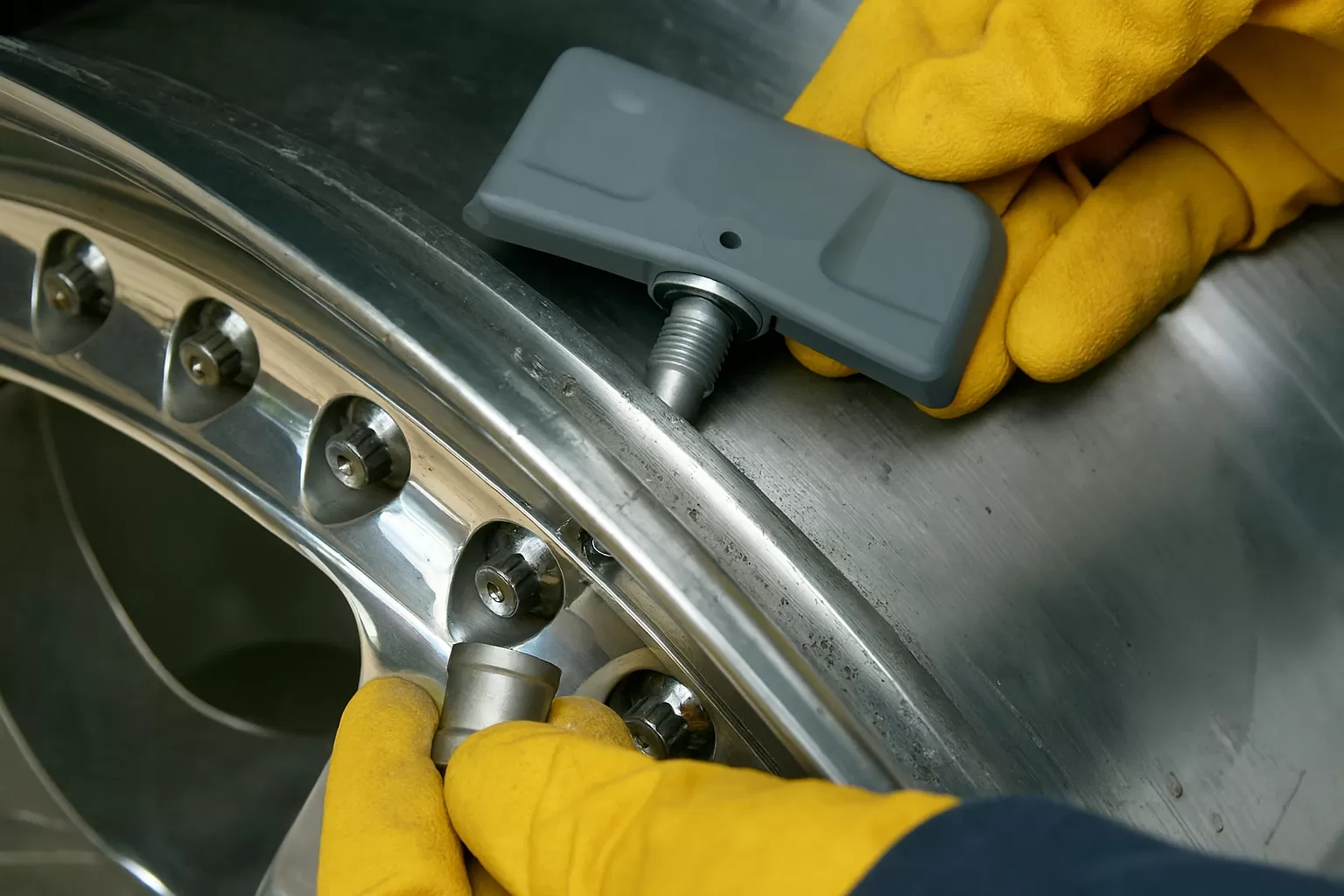 Как работают TMPS-датчики давления в шинах?