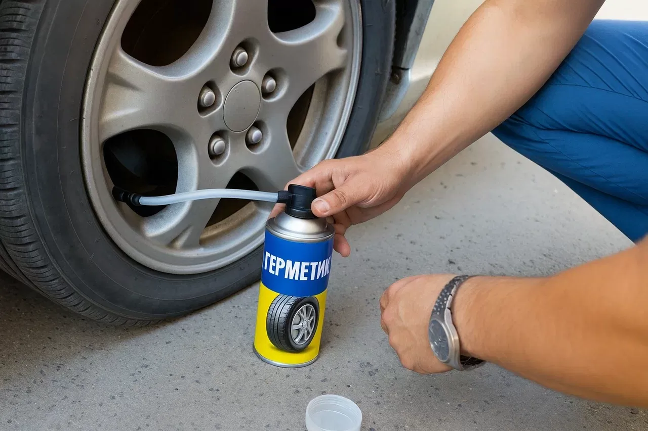 Как пользоваться герметиком для ремонта проколов: пошаговая инструкция и ограничения