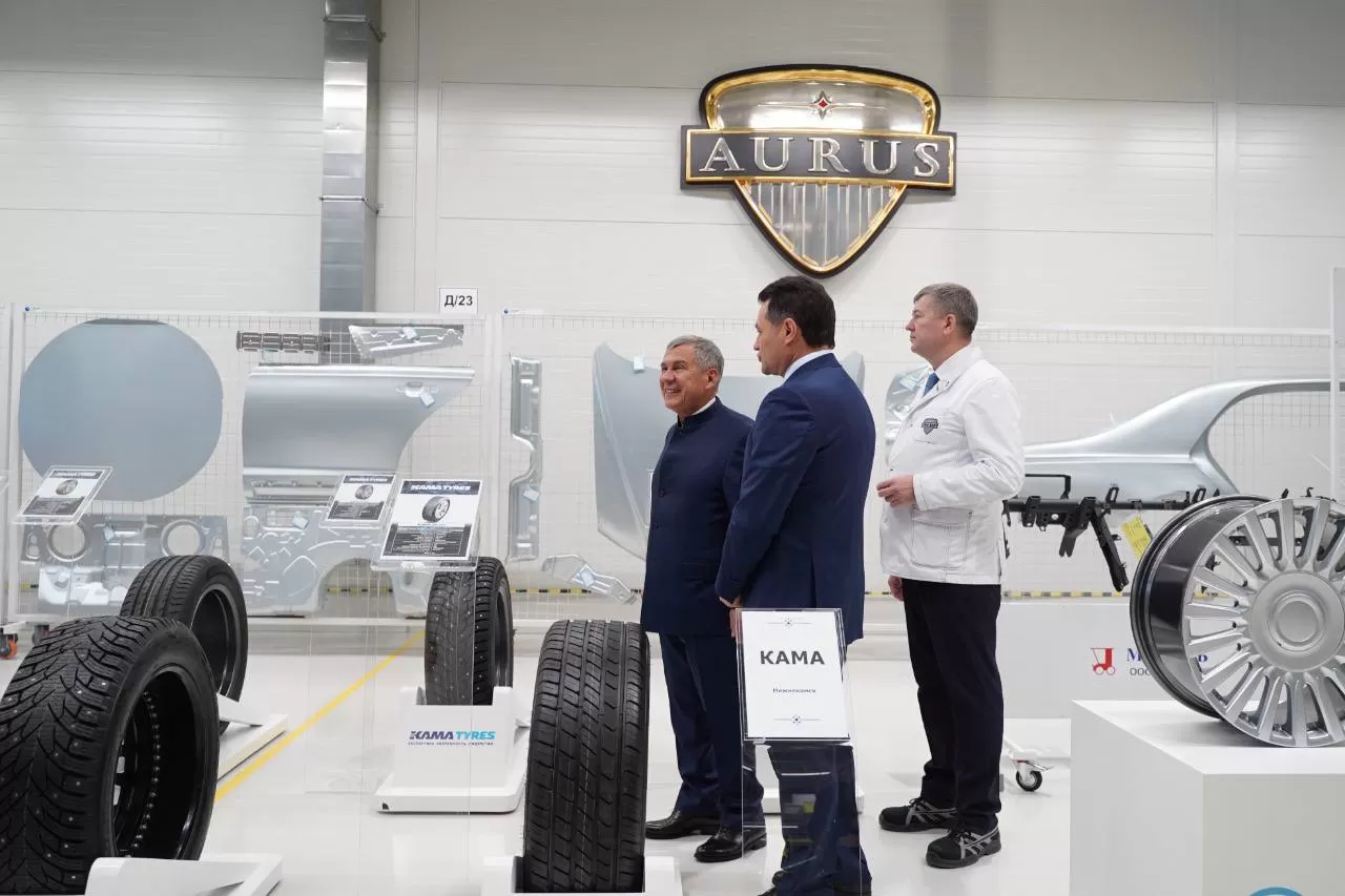 KAMA TYRES представил свои разработки для автомобилей семейства AURUS