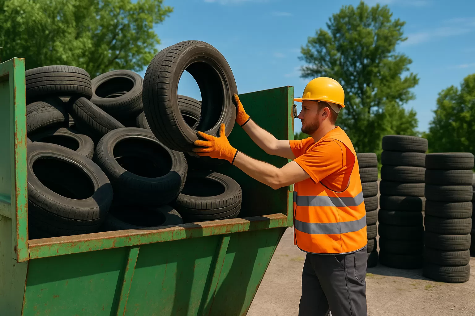 Куда сдать старые шины? Переработка и утилизация покрышек