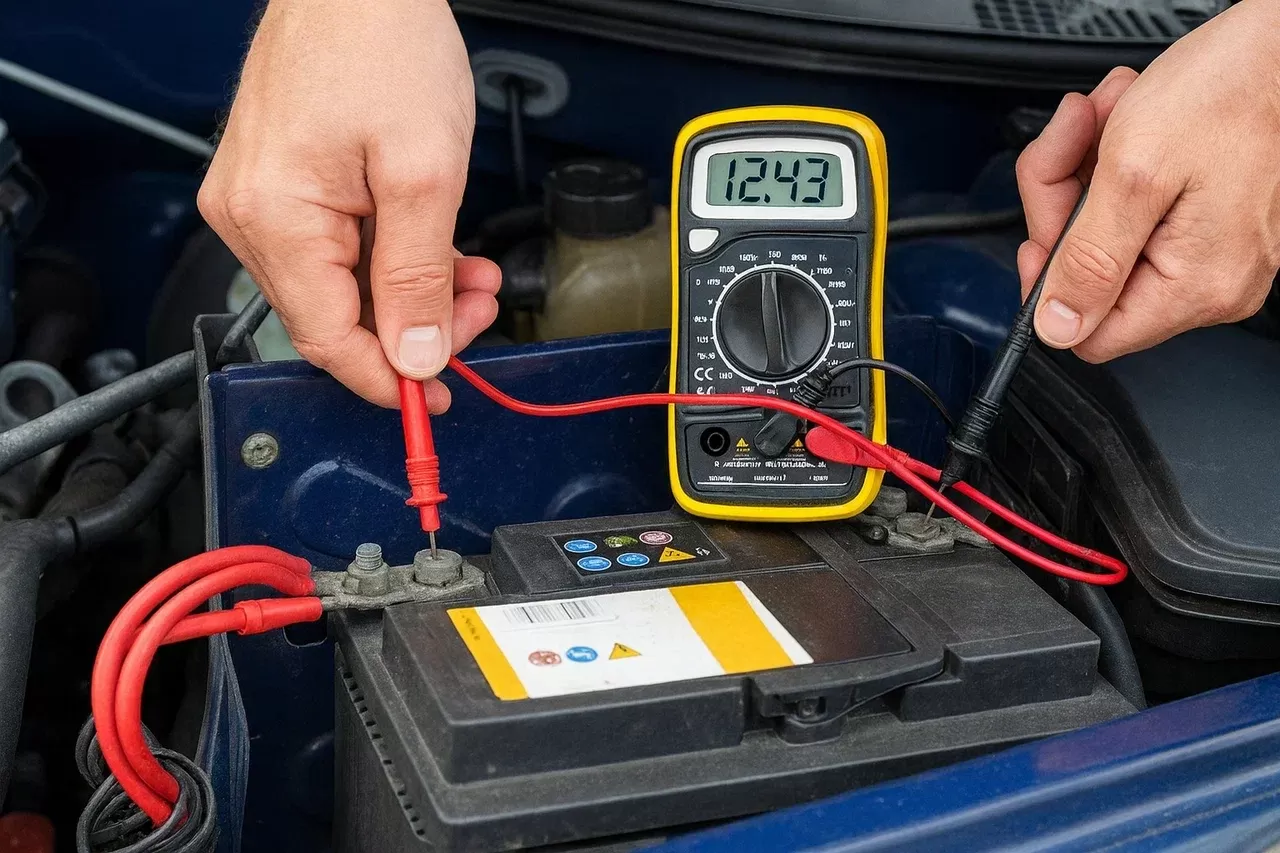 Как проверить аккумулятор мультиметром на автомобиле