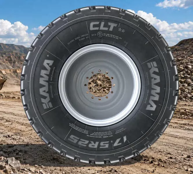 KAMA TYRES представил новую индустриальную шину KAMA CLT 