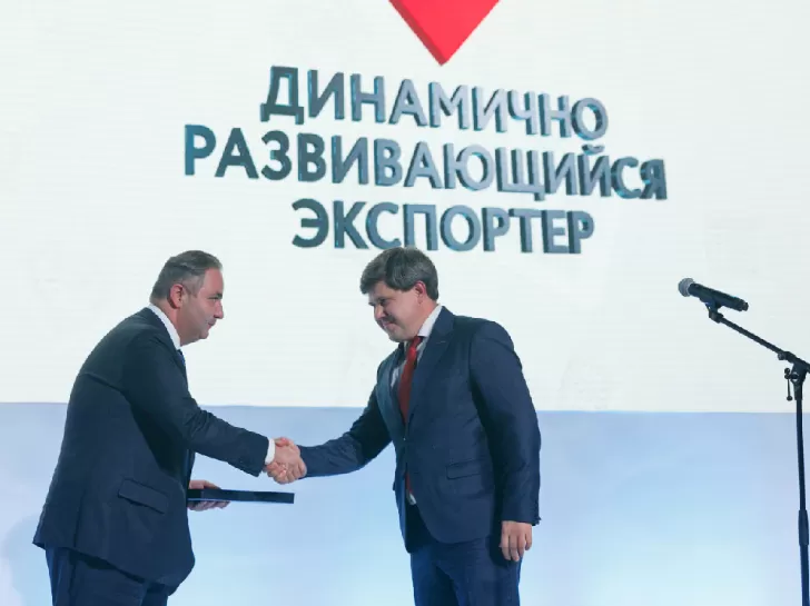 Торговый дом «Kама» занял второе место в номинации «Динамично развивающийся экспортёр» премии «Экспортёр года-2016»