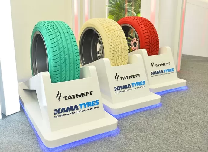 На выставке в Нижнекамске Kama Tyres представила уникальные грузовые и пассажирские шины