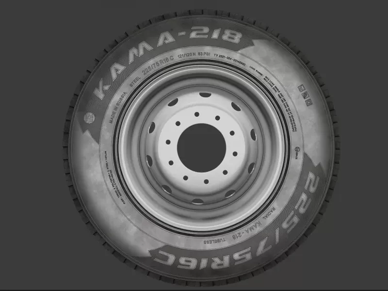 Легкогрузовые шины КАМА 218: надежность и управляемость