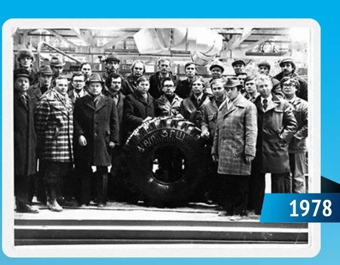 В Kama Tyres отметили день рождения первой нижнекамской шины для грузовых автомобилей