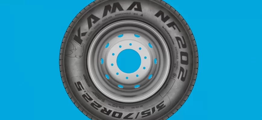 В топ-3 рейтинга продаж «Мосавтошина» — ЦМК шины KAMA NF 202