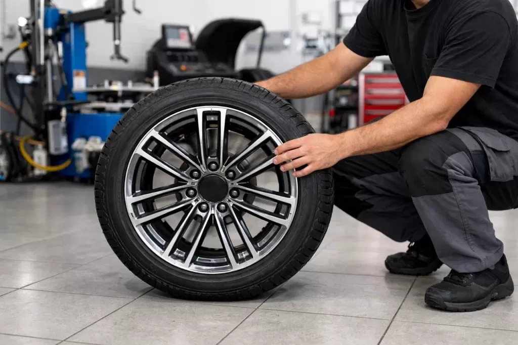 Причины спуска колеса по ободу