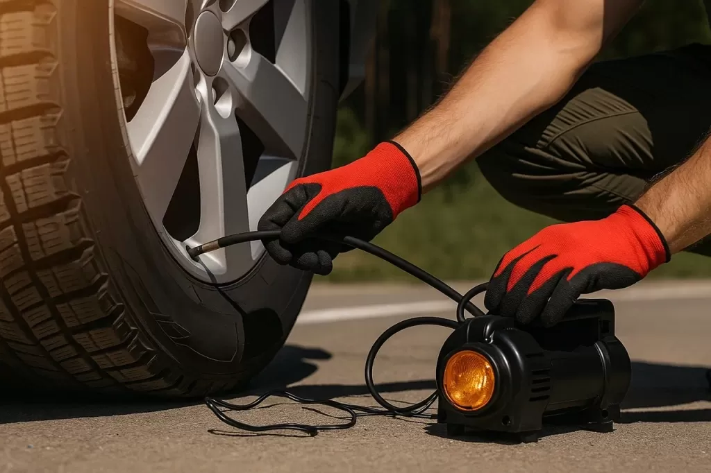 Как выбрать компрессор для подкачки шин