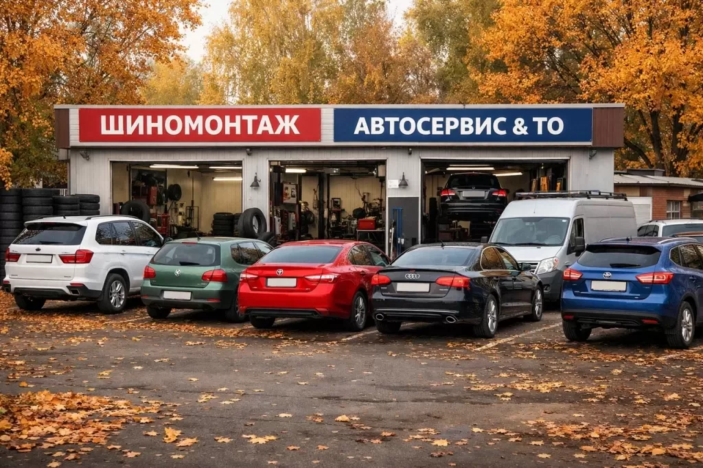 Пятна износа на шинах