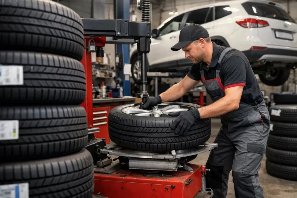 Ремонт шины жгутом