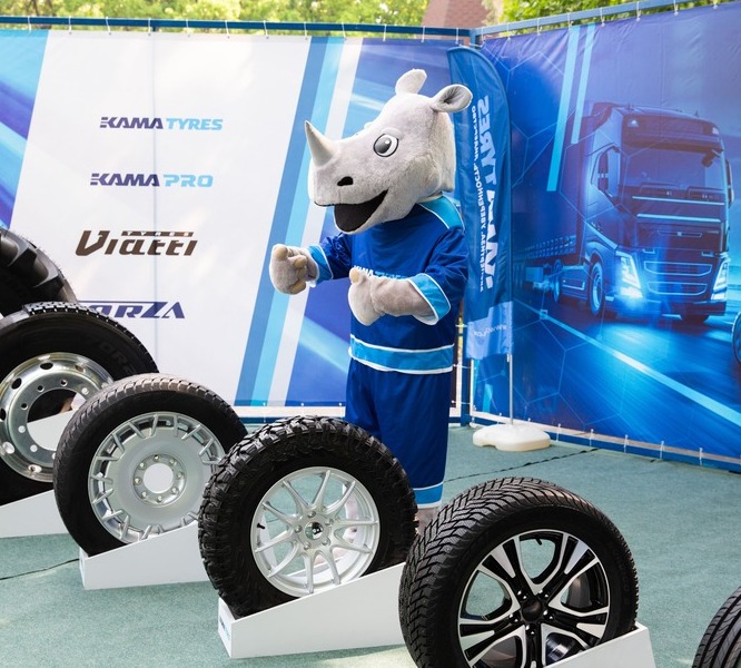 KAMA TYRES представил продукцию на Сабантуе