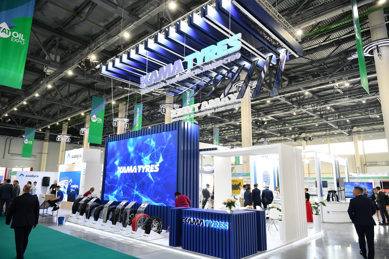 KAMA TYRES представил продукцию и технологии на Татарстанском нефтегазохимическом форуме – 2022