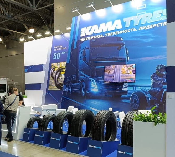 KAMA TYRES принял участие Международном автобусном салоне – 2025