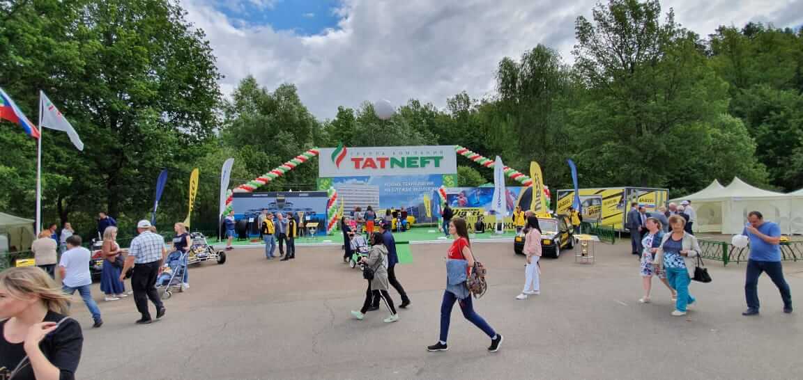 KAMA TYRES традиционно принял участие в праздновании Сабантуя в Нижнекамске