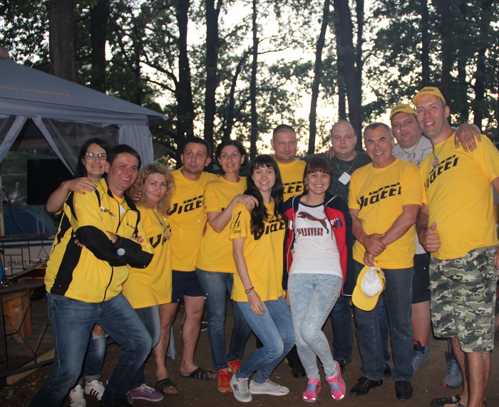 Teambuilding команды ТД «КАМА» на Грушинском фестивале
