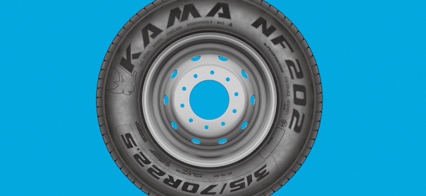 В топ-3 рейтинга продаж «Мосавтошина» — ЦМК шины KAMA NF 202