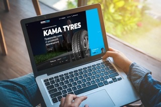  Старт онлайн-продаж: KAMA TYRES запустил интернет-магазин   