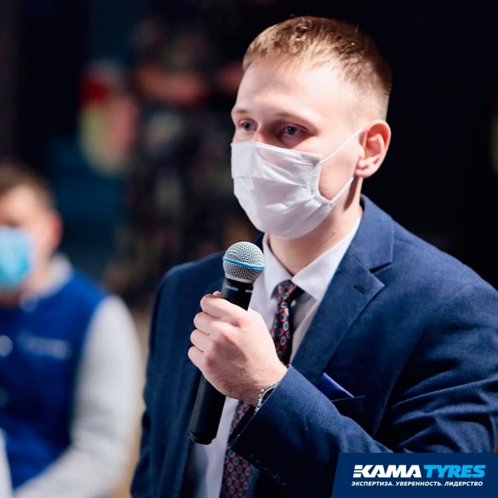 Наиль Маганов встретился с работниками KAMA TYRES