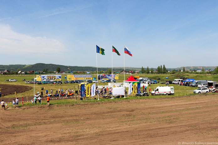Трасса 2 этапа Кубка Республики Татарстан по автокроссу
