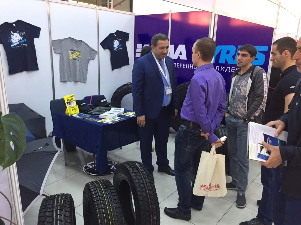 Продукция KAMA TYRES была представлена на «EXPO-RUSSIA ARMENIA»